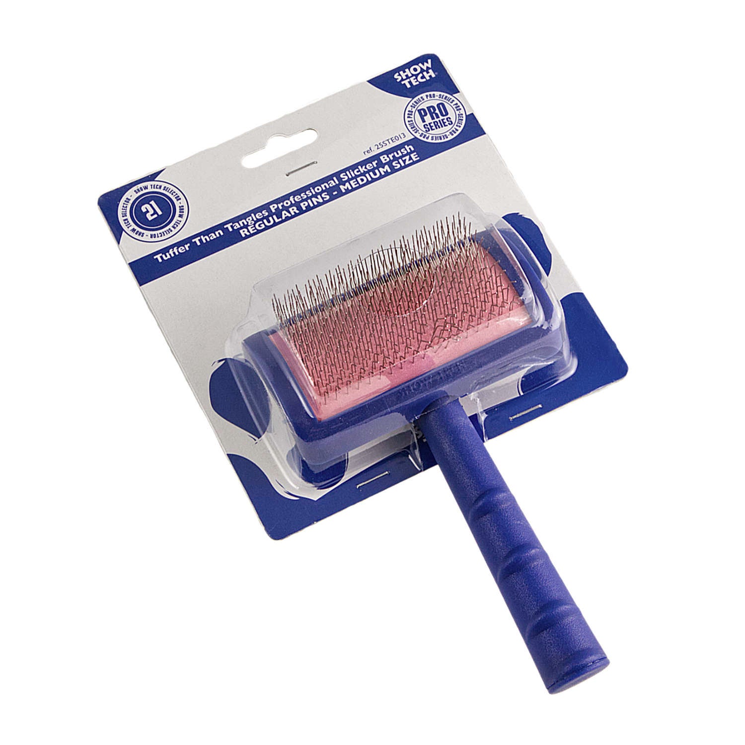 Show Tech Tuffer Than Tangles Slicker Brush Regular Pin Medium